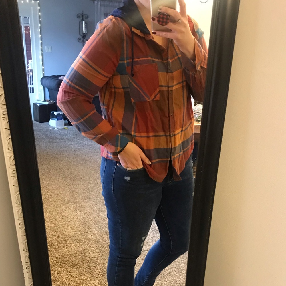 Hooded Button down - Picture 2 of 7